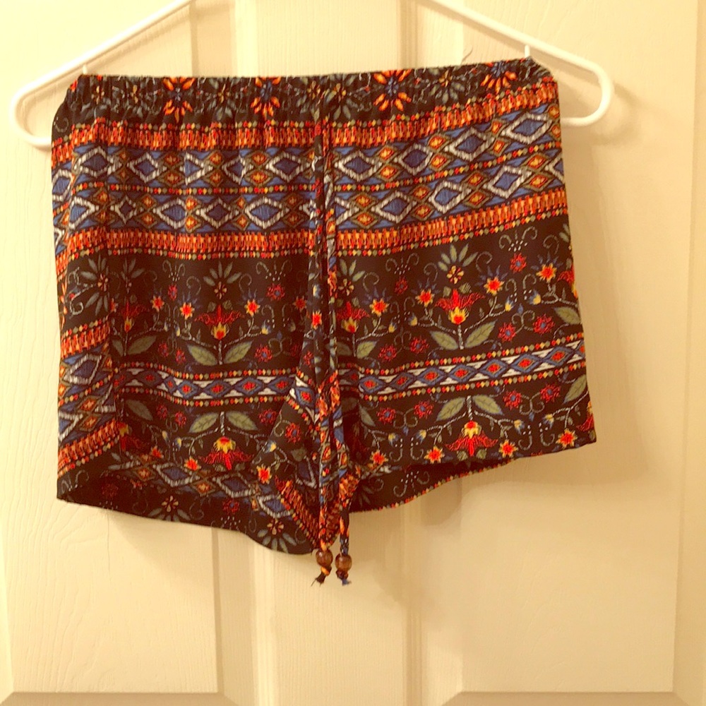 Bohemian style shorts